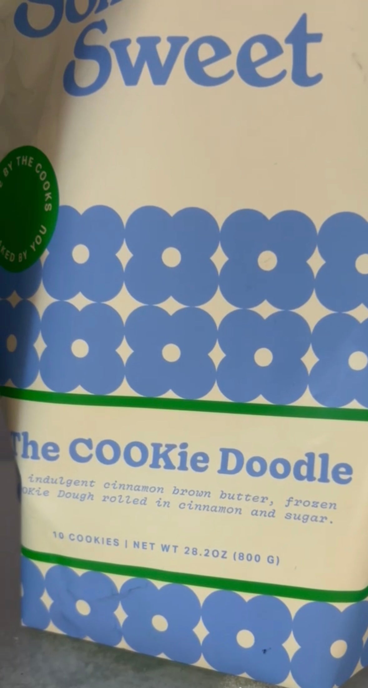 Something Sweet's Brown Butter Snickerdoodle COOKie Dough