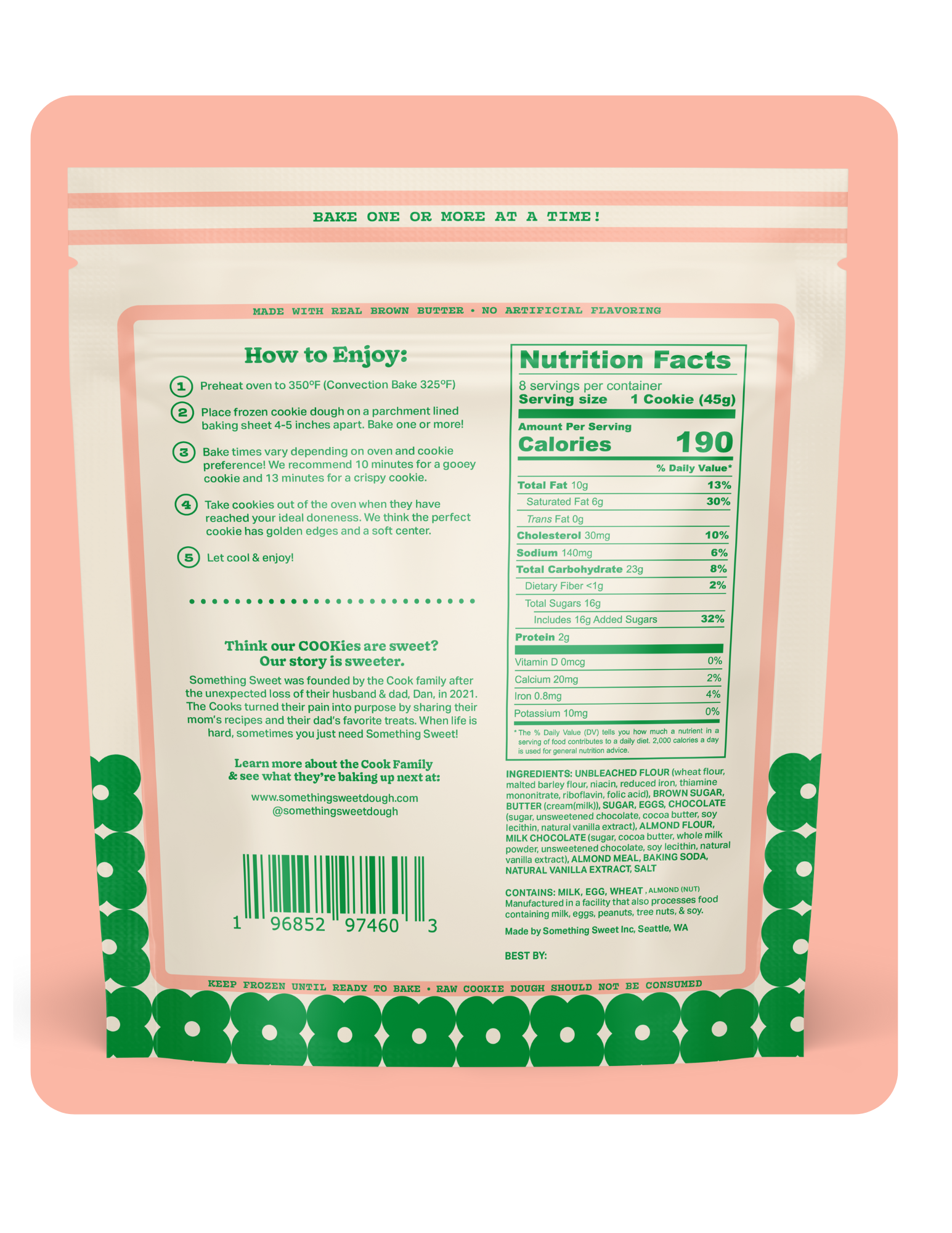 Brown Butter Chocolate Chip Cookie Dough