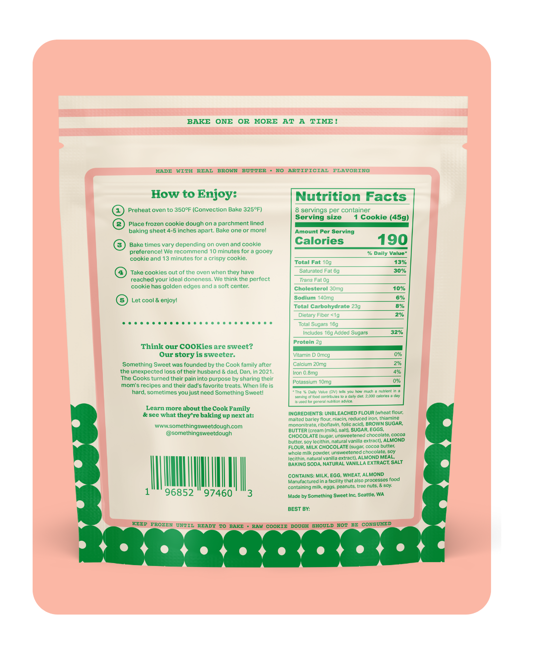 Brown Butter Chocolate Chip Cookie Dough